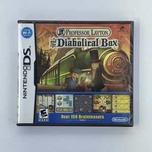 Professor Layton and the Diabolical Box Nintendo DS 2ds 3ds XL GAME NEW SEALED